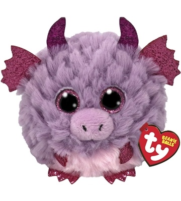 ty Lila Drache Puffies