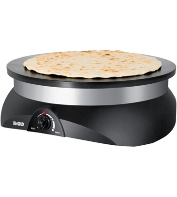 Unold 48155 Crepesmaker Profi (schwarz/silber)