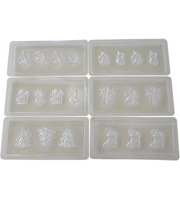 Unold Schokoladenformen-Set Weihnachten