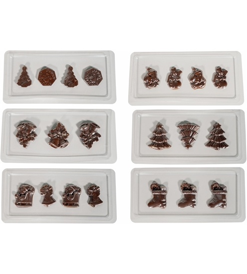 Unold Schokoladenformen-Set Weihnachten