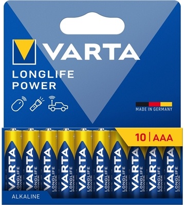 Varta Longlife Power AAA 10er Pack