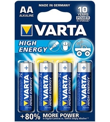 Varta 4906/TR High Energy 1,5V (4 Stück)