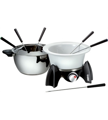 Unold 48615 Fondue Set (edelstahl/schwarz)