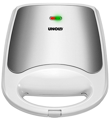 Unold 48480 Sandwich-Toaster Quadro (weiß/edelstahl)