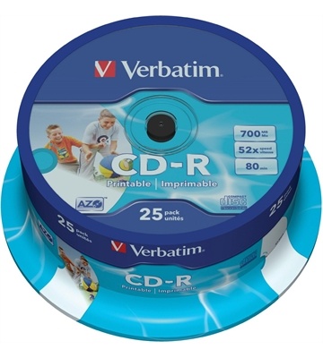 Verbatim CD-R 700 DL+ 52x (25er Spindel)