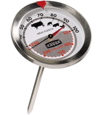 XavaX Mechan. Fleisch- u. Ofenthermometer