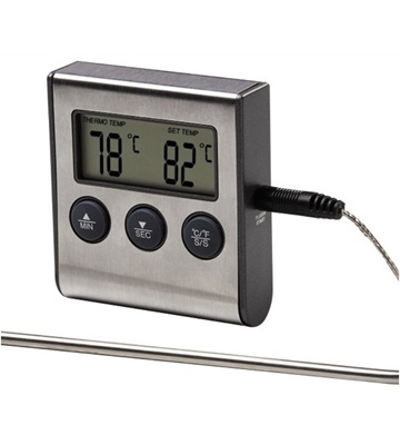 XavaX Digitales Bratenthermometer