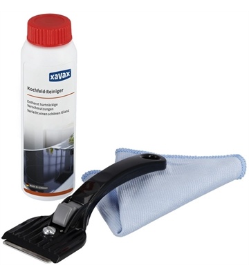 XavaX Kochfeld-Reinigungs-Set (3-teilig)