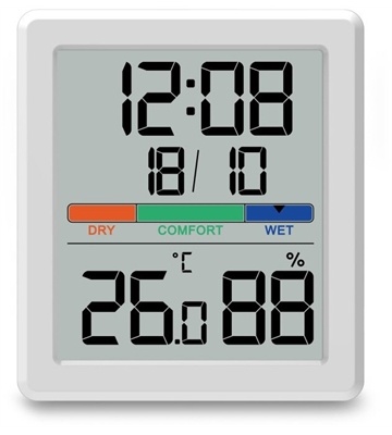 Hama Paros Thermo-/Hygrometer (weiß)