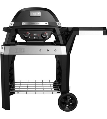 Weber Pulse 2000 (mit Rollwagen) (schwarz)