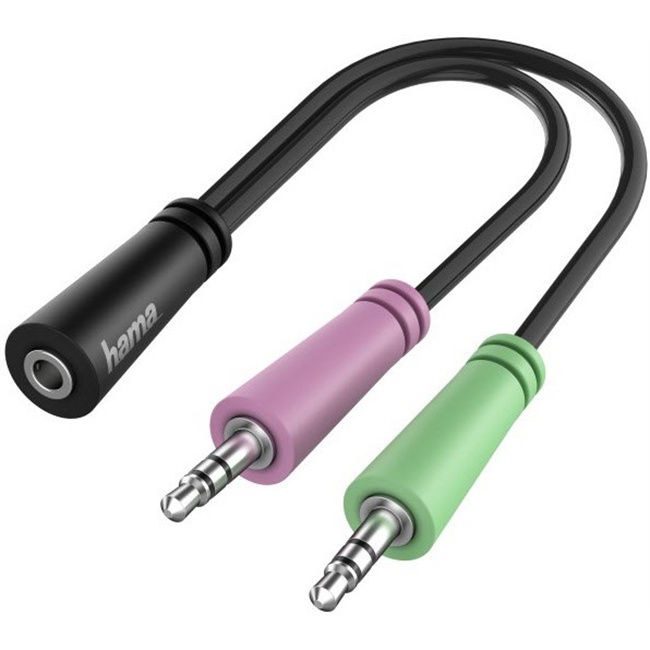 Hama 3,5-mm-Audio-Klinke-Adapter