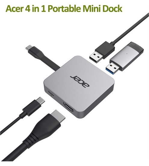 Acer 4-in-1 USB Type-C Mini Dock