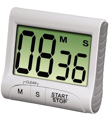 XavaX Countdown digital (weiß)