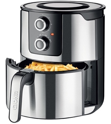 Unold 58655 Heissluftfritteuse XL (edelstahl/schwarz)