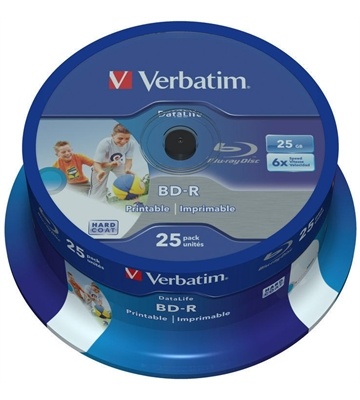 Verbatim Single Layer Datalife HTL (25GB) 6x