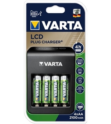 Varta LCD Plug Charger+
