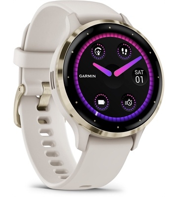 Garmin Venu 3S (elfenbein/softgold)
