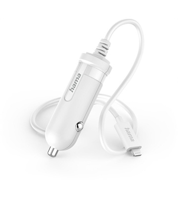 Hama Kfz-Ladegerät Lightning (5W) (weiß)