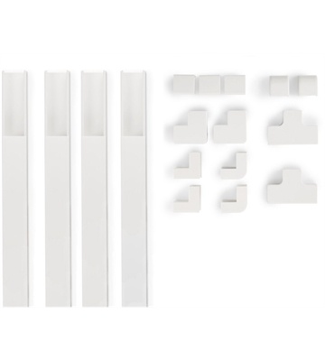 Hama Kabelkanal-Set (1m) (4Stk.) (weiß)