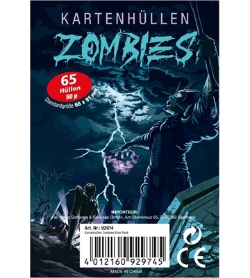 ak trade Kartenhüllen Zombies 65er Pack