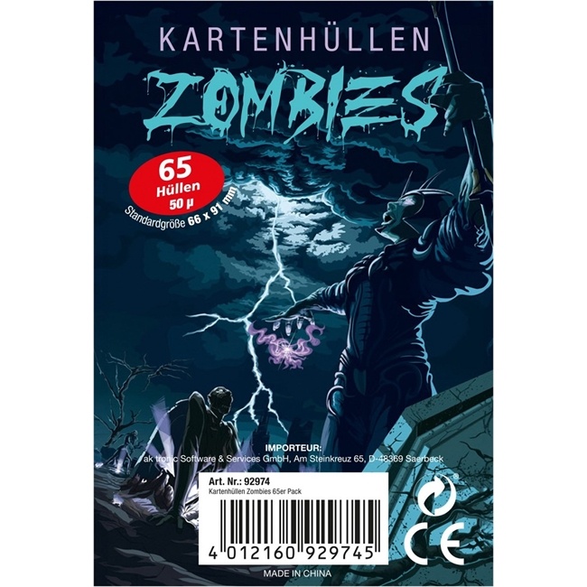 ak trade Kartenhüllen Zombies 65er Pack