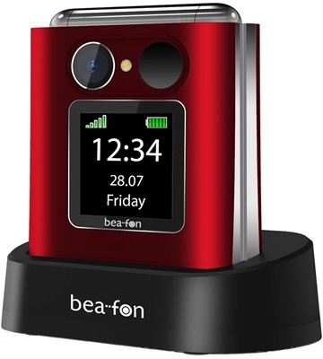 Bea-fon Fold 10 LTE (rot/silber) - B-Ware