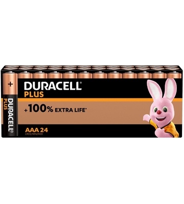 Duracell Plus AAA Micro 24er-Pack