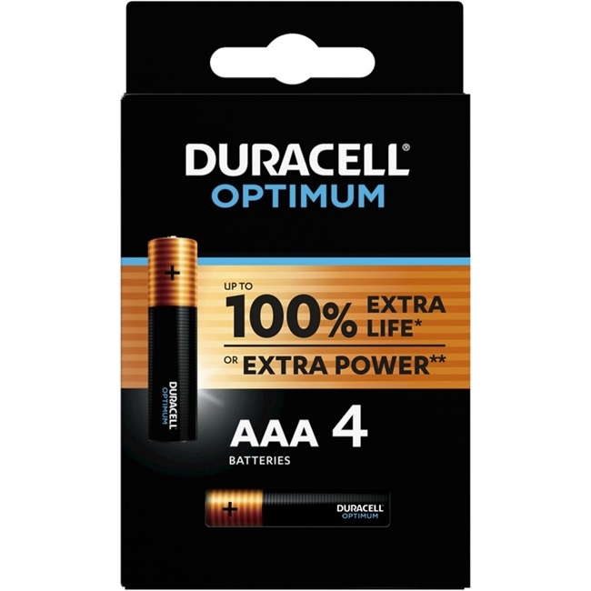 Duracell MN 2400 Optimum AAA 4er Blister