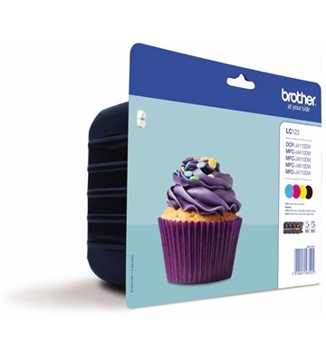 Brother LC-123 Value Pack
