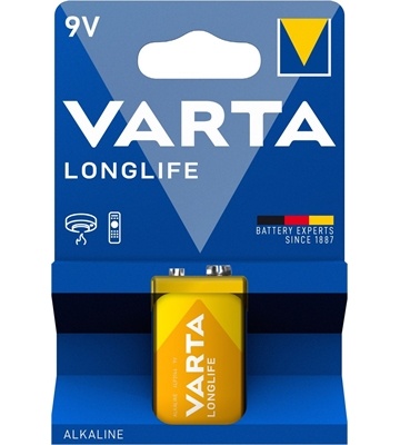 Varta Longlife 9V 1er Blister