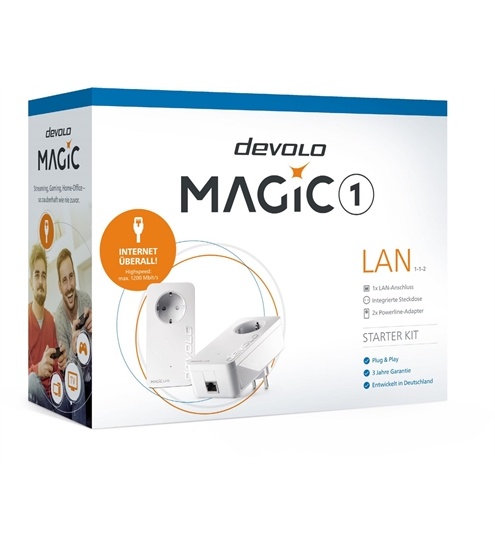 devolo Magic 1 LAN Starter Kit 1-1-2
