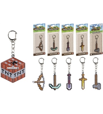 MINECRAFT Minecraft Metall Schlüsselanhänger