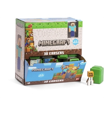 MINECRAFT Minecraft 3D Radiergummi