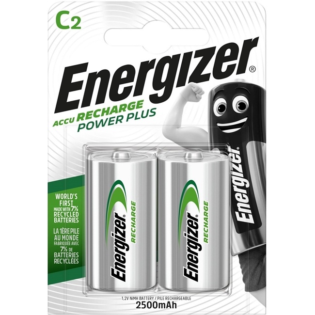 Energizer NiMH Power Plus C 2500mAh 2er