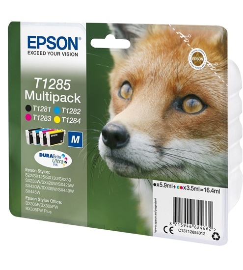 Epson Multipack 4 Farben T1285 DURABrite