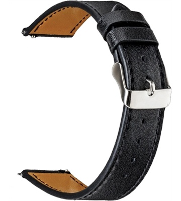 topp Lederarmband (42mm) (schwarz)