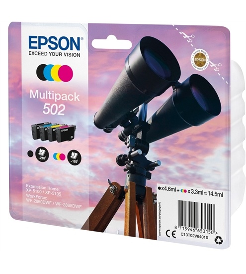 Epson 502 Mulitpack (14,5ml)