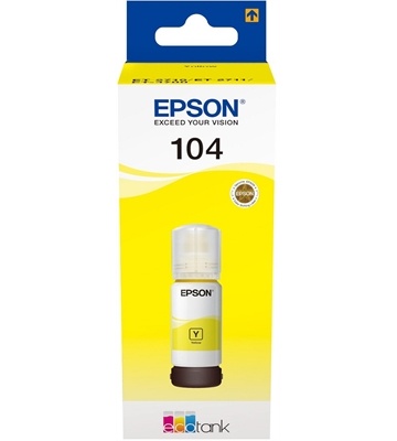 Epson 104 EcoTank (65ml) (gelb)