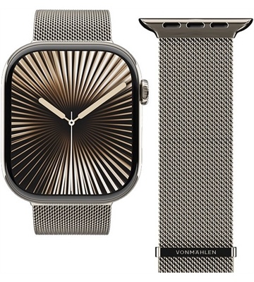 VONMÄHLEN Watch Straps Milanese Loop 2 (desert sand)