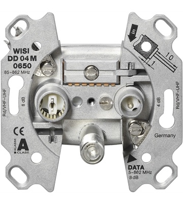 WISI DD 04 M 0650 Breitband-Modemdosen