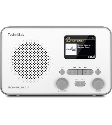 Technisat Techniradio 6 IR (weiß/grau) - B-Ware