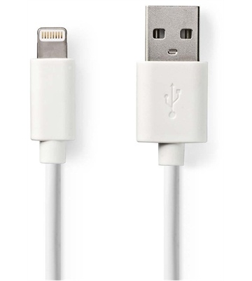 Nedis CCGP39300WT20 Lightning-Kabel (2m) (weiß)
