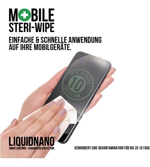 Liquidnano Steri-Wipe Desinfektionstuch (6er)