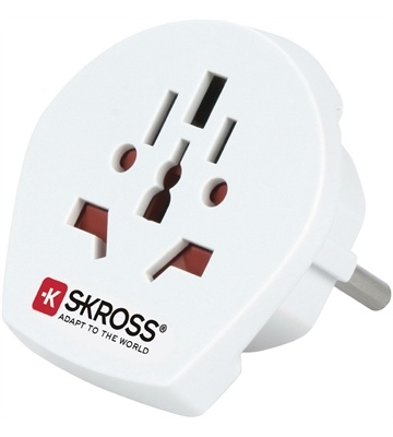 Skross World > Europa Reiseadapter (weiß)