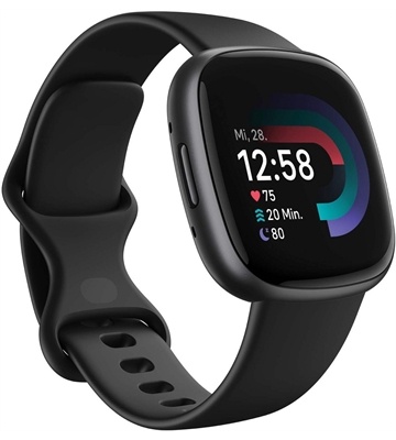 Fitbit Versa 4 (black graphite) - B-Ware