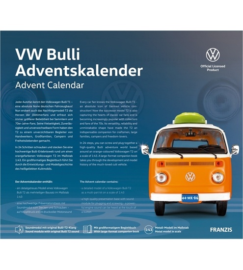 FRANZIS VW Bulli Adventskalender
