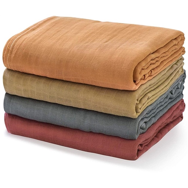 Momcozy Musselin Wickeldecken 4er Pack