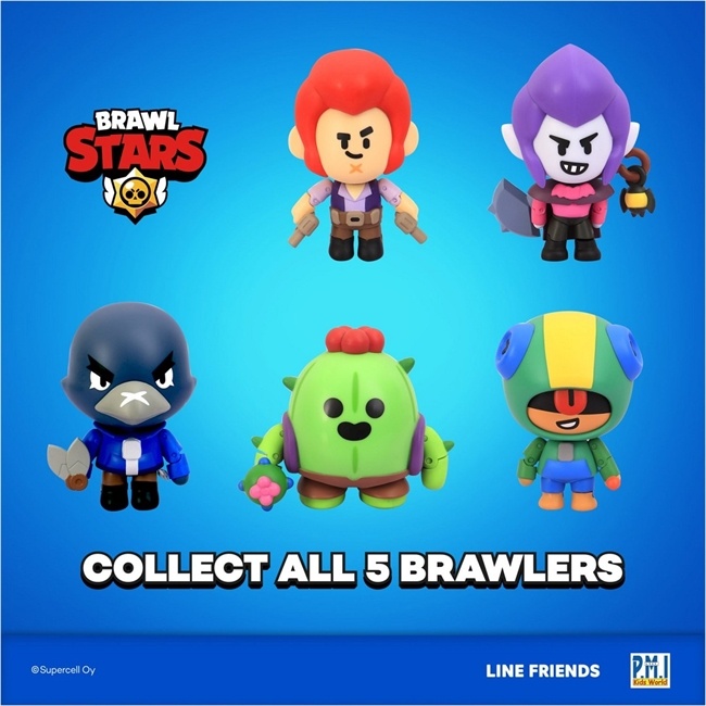 Diverse Brawl Stars Actionfiguren