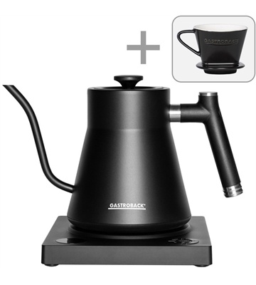 Gastroback Design Wasserkocher PourOverAdvance (anthrazit) - B-Ware