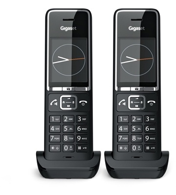 Gigaset Comfort 550HX duo (schwarz/chrom) - B-Ware
